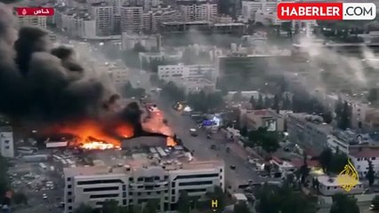 İsrail'in savaş ilanının ardından ilk büyük saldırı! Suriye'de hedef aldıkları yer çok kritik