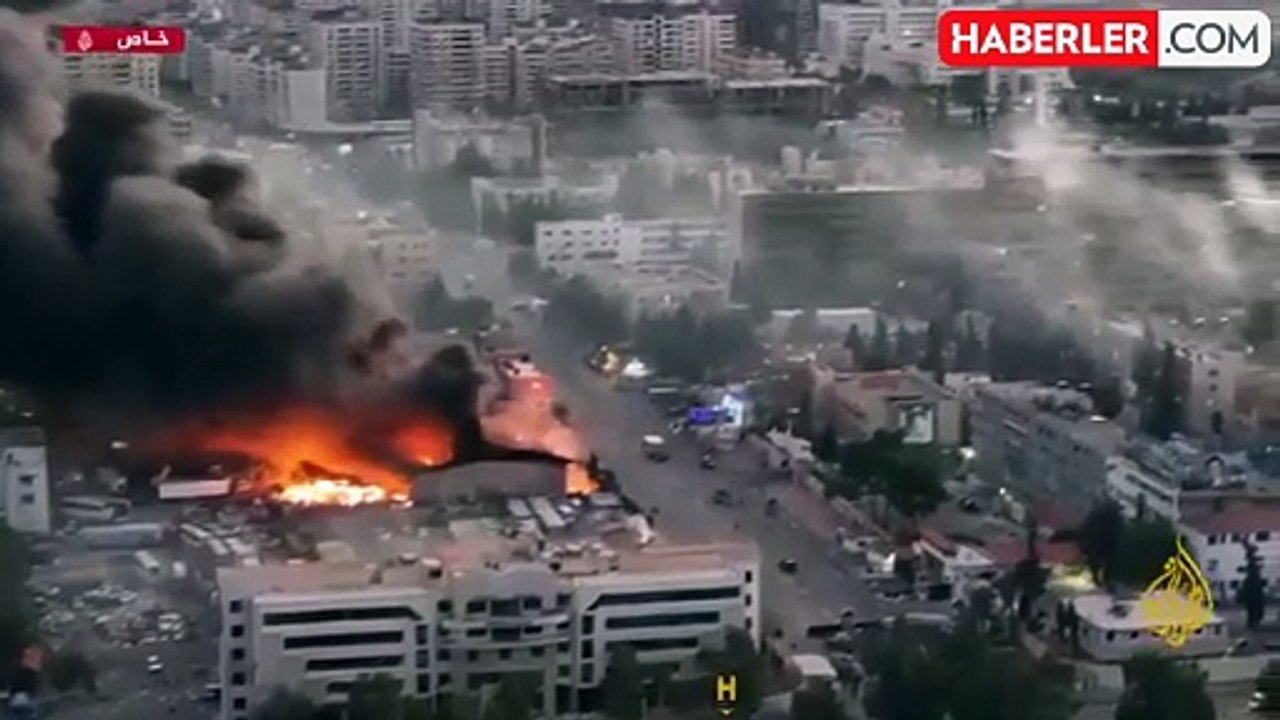 İsrail'in savaş ilanının ardından ilk büyük saldırı! Suriye'de hedef aldıkları yer çok kritik
