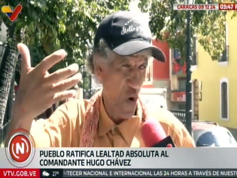 Caracas | Ciudadanos venezolanos ratifica su amor y lealtad al Comandante Hugo Chávez