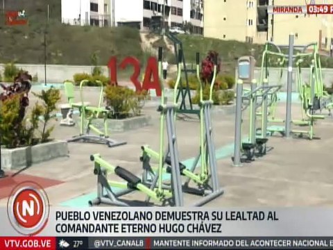 Miranda | Líderes y lideresas comunales ratifican su lealtad al Comandante Hugo Chávez