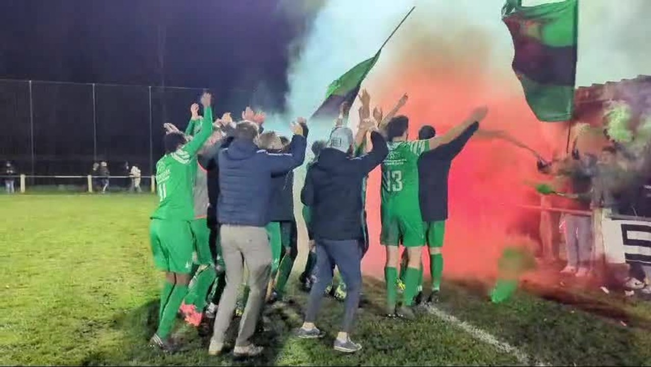 La fête de Grand-Leez après une victoire importante face à Evelette-Jallet