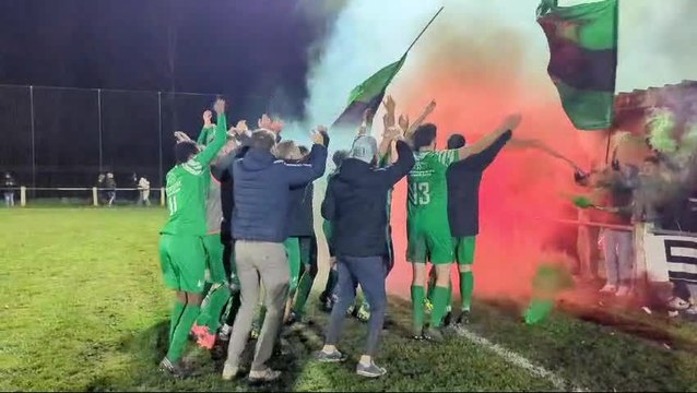 La fête de Grand-Leez après une victoire importante face à Evelette-Jallet