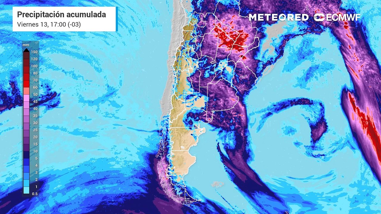 Tormentas severas para estas provincias de Argentina: Leo De Benedictis advierte sobre una ciclogénesis
