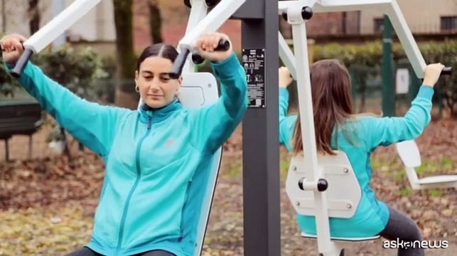 Milano, inaugurata nuova area fitness al Parco delle Basiliche