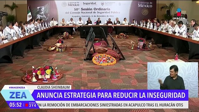 Claudia Sheinbaum anuncia estrategia para reducir los homicidios y otros delitos