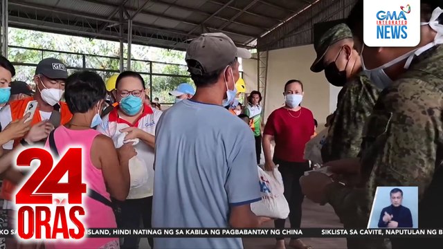 GMA Kapuso Foundation, nasa Bago City, Negros Occ. para maghatid ng tulong sa mga apektado ng pagputok ng Mt. Kanlaon | 24 Oras