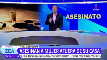 Hombre asesina a mujer afuera de su casa en Morelia, Michoacán