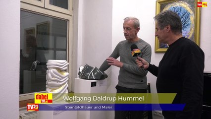 Bildsprache aus Farbe, Marmor und Blattgold  - Wolfgang Daldrup-Hummel