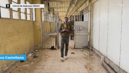 El enviado especial de Cadena SER, Nico Castellano, desde la Cárcel siria de Sednaya