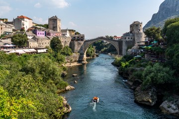 Neretva Nehri'nin "Osmanlı gerdanlığı": Mostar Köprüsü