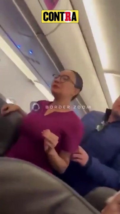 CAPTAN MOMENTO EN QUE HOMBRE INTENTA DESVIAR VUELO DE VOLARIS A ESTADOS UNIDOS
