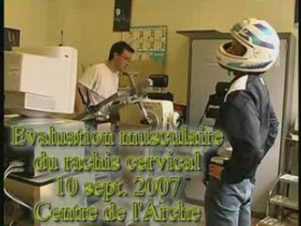 Evaluation des efforts musculaires du cou