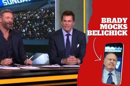 Tom Brady hilariously imitates former NFL coach Bill Belichik on national TV and makes Julian Edelman laugh hard