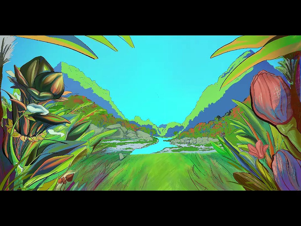 Care more Splash Page Speedpaint