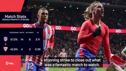 'A stunning strike' - Simeone on dramatic Atletico winner by Griezmann