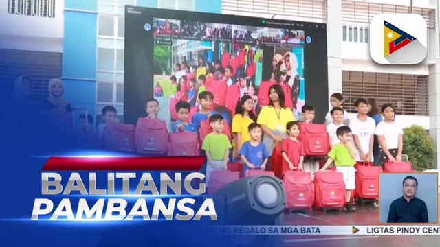 Nasa 1,500 bata sa Pasig City, binigyan ng regalo sa Balik Sigla, Bigay Saya