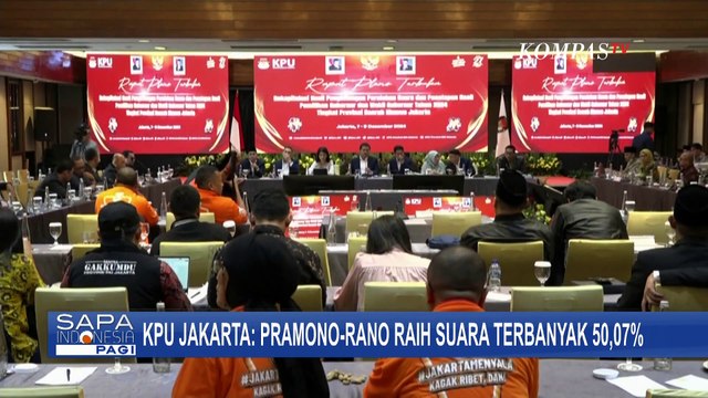 Tok! KPU Jakarta Tetapkan Hasil Rekapitulasi Pilkada Jakarta hingga Aksi 'Walk Out' Tim RK-Suswono
