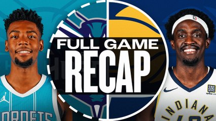Game Recap: Hornets 113, Pacers 109