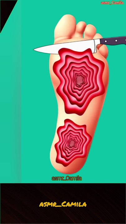 GIRL FOOT CLEANING ANIMATION #satisfying #asmrvideos #asmr_sounds #asmranimation #asmr