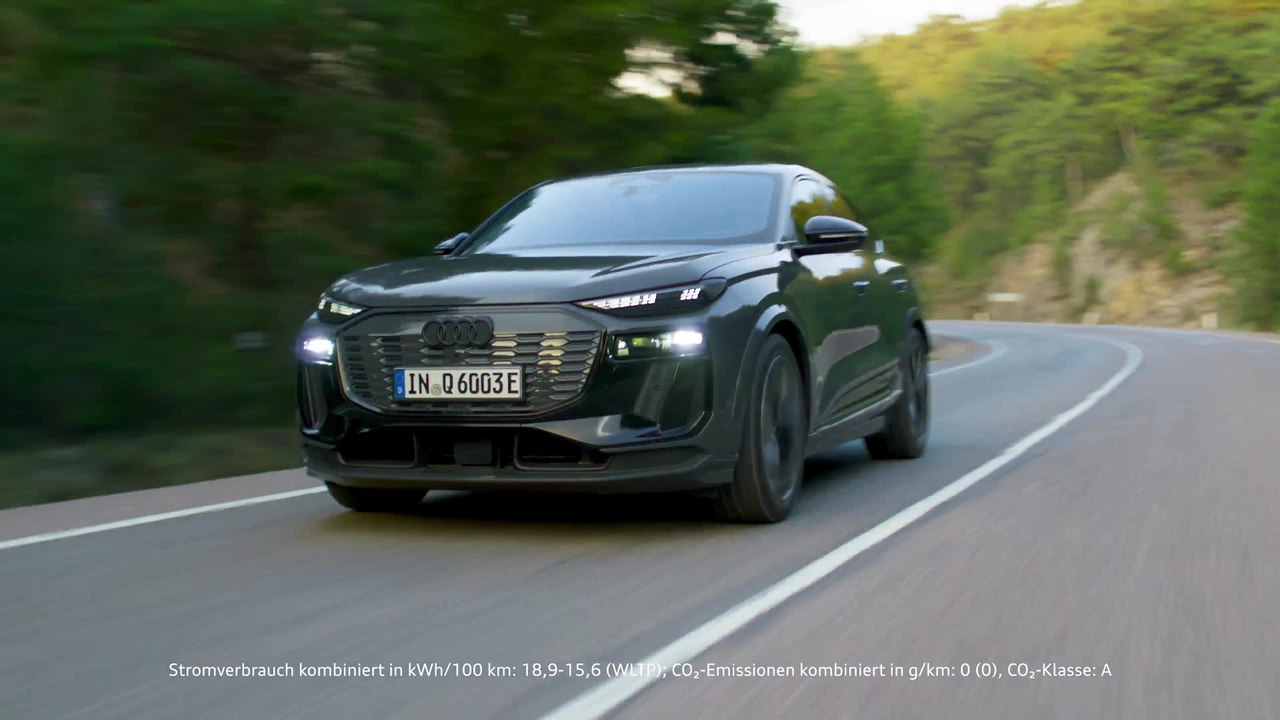 Audi Q6 Sportback e-tron – Trailer (dynamisch)