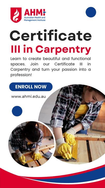Certificate III in Carpentry