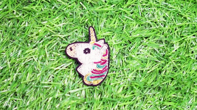 Embroidered Brooch, Handmade Embroidery Brooch, Embroidery Bullion Brooch