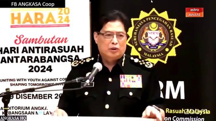 SPRM tangkap 2,338 orang berumur 16-40 tahun - Azam Baki