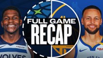 Game Recap: Warriors 114, Timberwolves 106