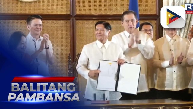 3 mahahalagang panukala, isinabatas na ni PBBM ngayong araw