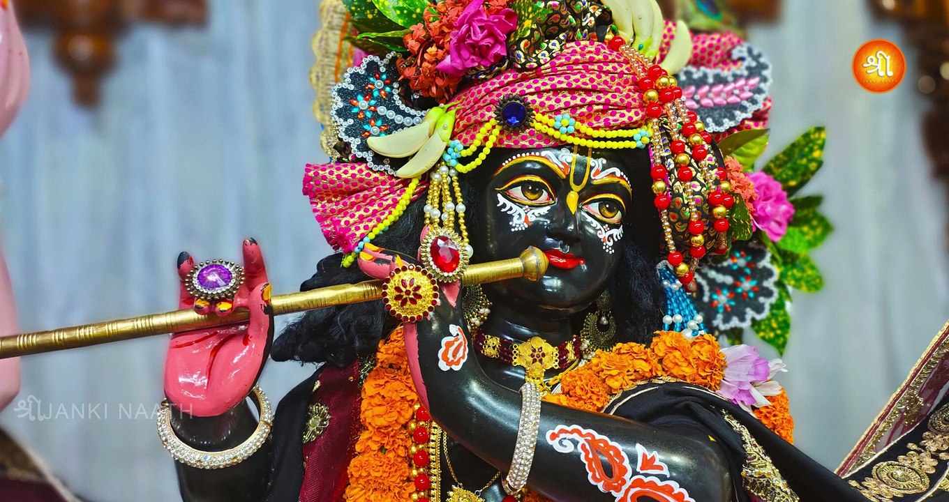 Krishna Bhajan~Hare Krishna Hare Rama Mantra हरे राम हरे कृष्णा 4k video | SiR-G Music | @jankinaath