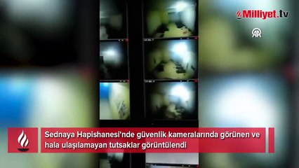 Sednaya Hapishanesi'nde güvenlik kameralarında görünen ve hala ulaşılamayan tutsaklar