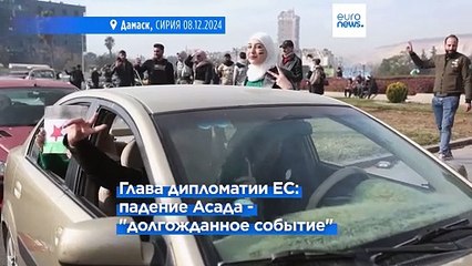 Евросоюз, США, Израиль и ООН приветствуют падение режима Асада