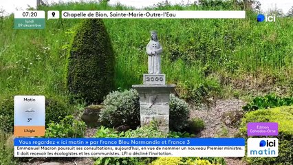 09/12/2024 - ICI Matin France Bleu Basse Normandie en vidéo