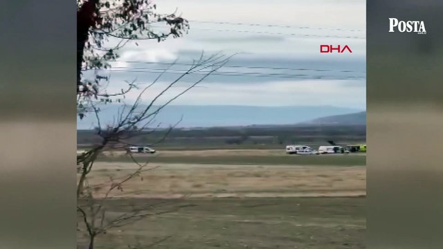 Isparta'da askeri helikopter düştü! Ekipler olay yerine sevk edildi
