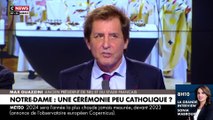 Notre-Dame - Max Guazzini, ancien patron de NRJ et du stade français, flingue les tenues des religieux créées par Jean-Charles de Castelbajac : 