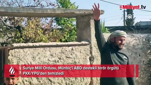 Münbiç, terör örgütü PKK/YPG'den temizlendi
