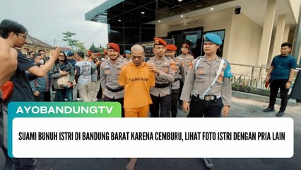 Suami Bunuh Istri di Bandung Barat karena Cemburu, Lihat Foto Istri dengan Pria Lain