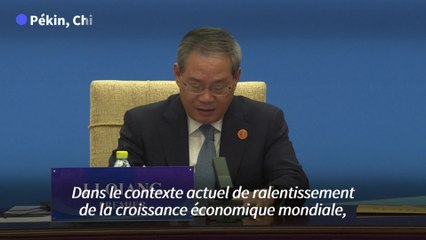 Le Premier ministre chinois alerte contre le risque d'une "démondialisation"