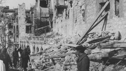 Imágenes sobre la Batalla de Teruel, en 1938