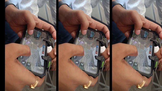 Gaming trigger unboxing and gaming play mobile games like 4 fingers spinbot gaming trigger BGMI 🔥