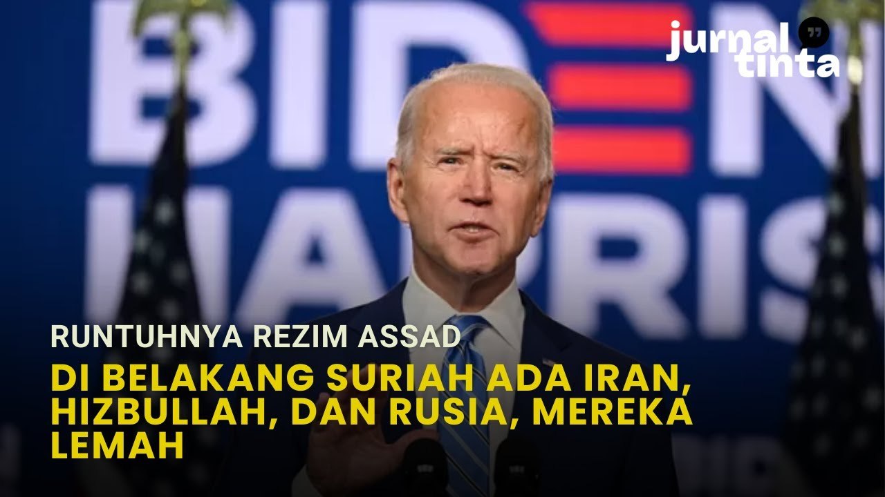 Joe Biden Terlihat Happy Mengetahui Runtuhnya Rezim Assad: Kekuasaan Otoriter Bashar al-Assad