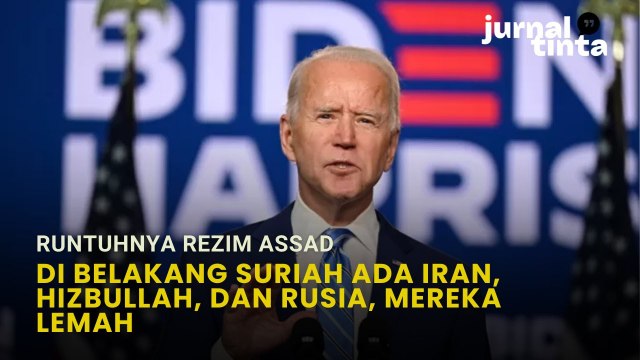 Joe Biden Terlihat Happy Mengetahui Runtuhnya Rezim Assad: Kekuasaan Otoriter Bashar al-Assad