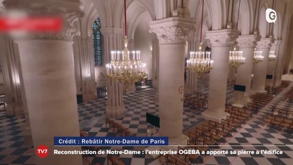 JT DES TERRITOIRES - 09/12/24 - Réouverture de Notre-Dame : une entreprise investie à découvrir