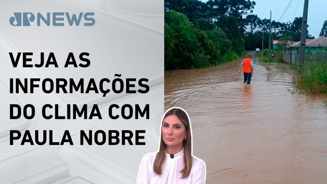 Semana inicia quente no Centro-Sul e alerta de chuvas no Paraná | Previsão do Tempo