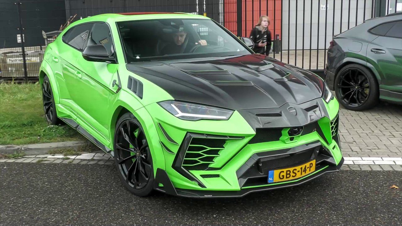 CRAZY Mansory Venatus Lamborghini Urus - LOUD Accelerations & Crackles !