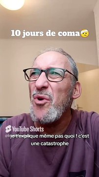 10 jours de coma !!🤕#monpote #hospitalisé #coma #humour #comique #drôle #viedecouple
