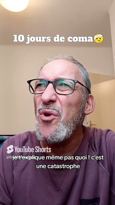 10 jours de coma !!🤕#monpote #hospitalisé #coma #humour #comique #drôle #viedecouple