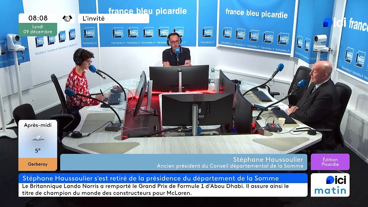 "Je ne reconnais aucun des chefs d'accusation qui ont été ceux de la justice", déclare Stéphane Haussoulier sur France Bleu Picardie