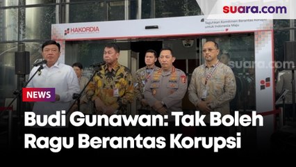 Ungkap Pesan Prabowo di Acara Hakorrdia, Budi Gunawan Tegaskan Penegak Hukum Tak Boleh Ragu Berantas Korupsi