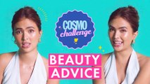 #SofiaAndres Spills Everything About Her Beauty Journey l Cosmo Challenge